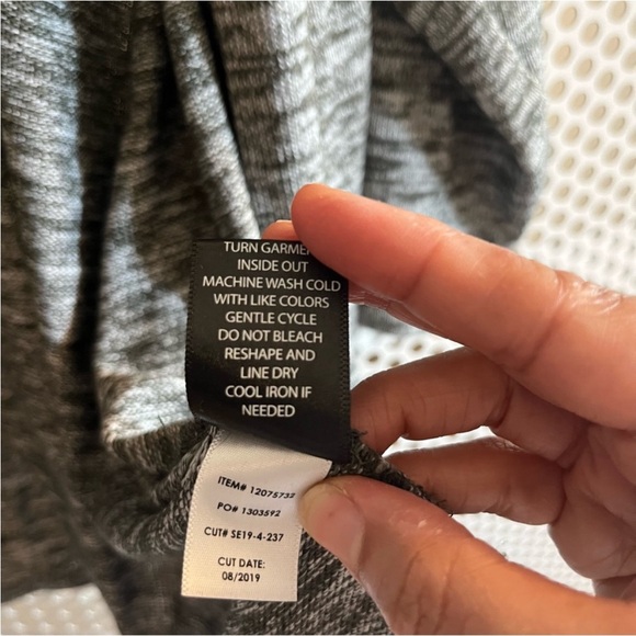 Torrid Knit Open Front Cardigan Size 1 Torrid or 1X in Marled Green GUC - Picture 6 of 8